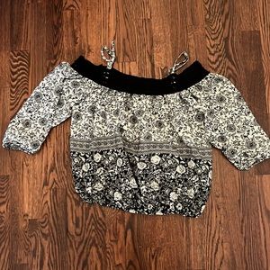 Floral Off Shoulder Top